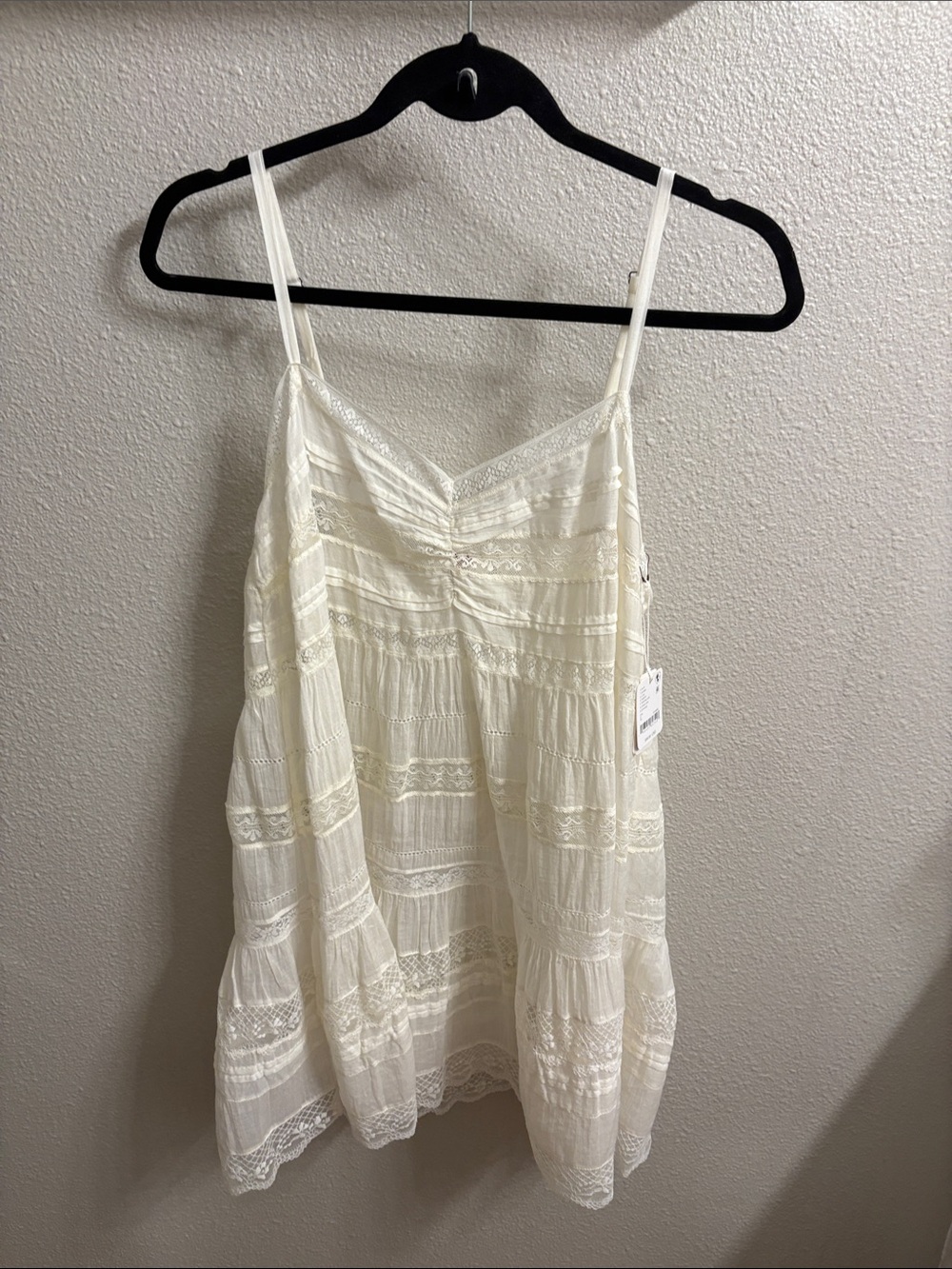NWT FP Women's Cream Slip